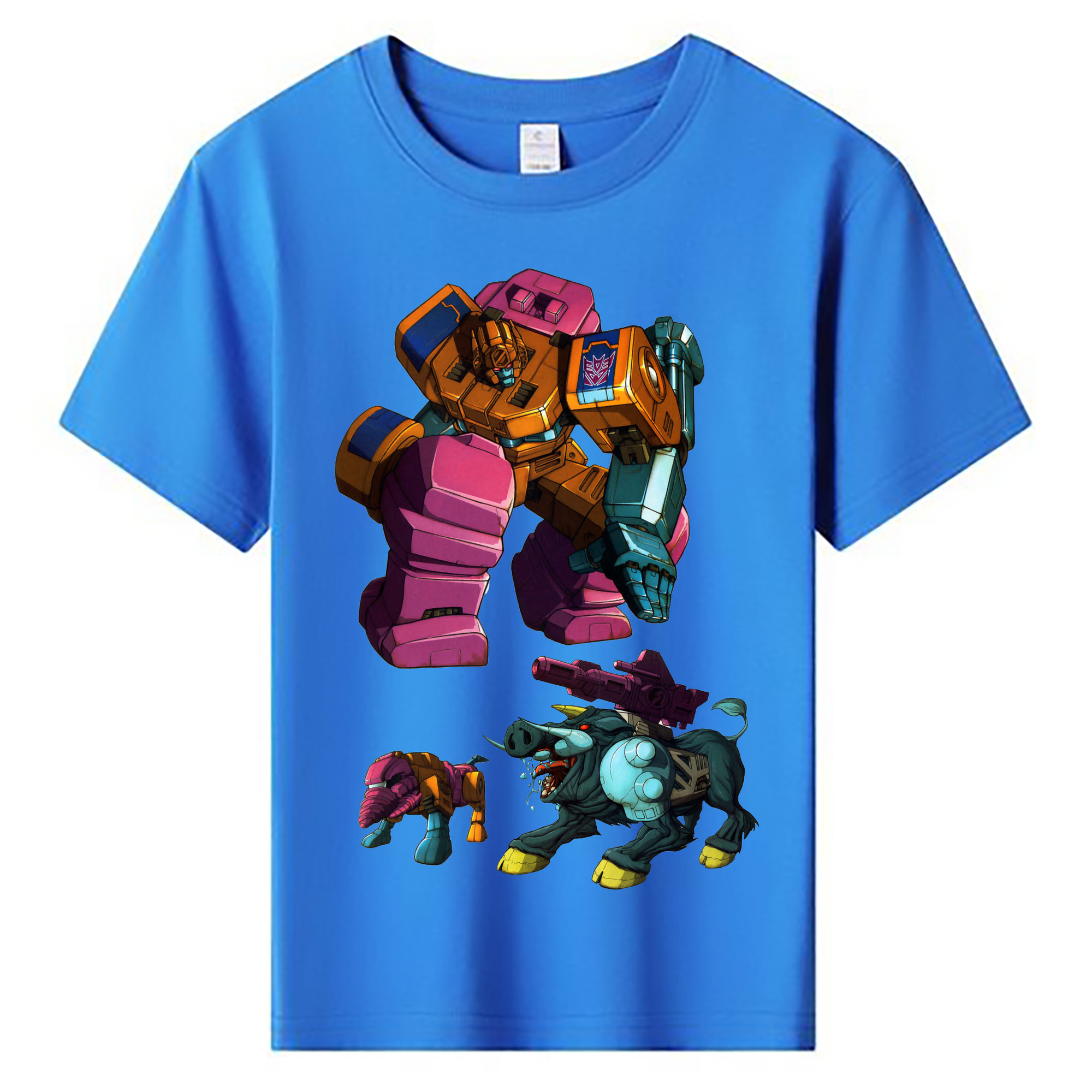（画像用）  綿100％キッズTシャツ（フロントプリント）